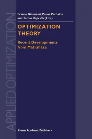 Kniha Optimization Theory F. Giannessi