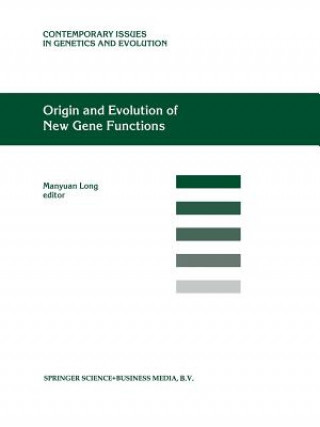 Книга Origin and Evolution of New Gene Functions Manyuan Long