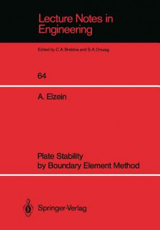 Kniha Plate Stability by Boundary Element Method Abbas Elzein