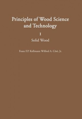 Kniha Principles of Wood Science and Technology Franz F. P. Kollmann