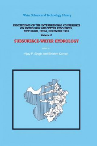 Książka Subsurface-Water Hydrology Bhishm Kumar