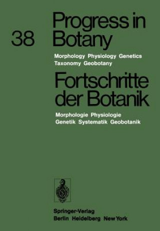 Книга Progress in Botany / Fortschritte der Botanik Hubert Ziegler