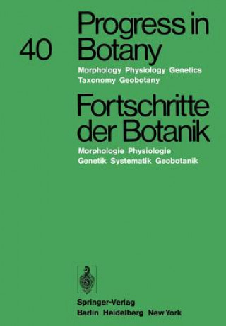 Book Progress in Botany/Fortschritte der Botanik Hubert Ziegler