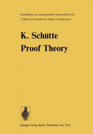 Kniha Proof Theory K. Schutte