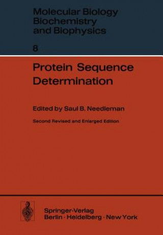 Buch Protein Sequence Determination Saul B. Needleman