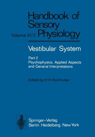 Carte Vestibular System Part 2: Psychophysics, Applied Aspects and General Interpretations H. H. Kornhuber