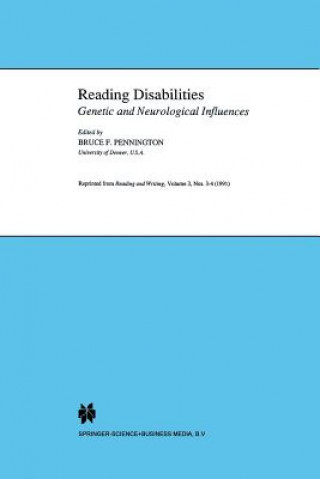 Kniha Reading Disabilities B. Pennington