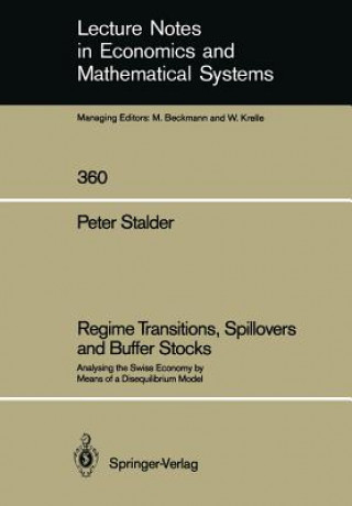Könyv Regime Transitions, Spillovers and Buffer Stocks Peter Stalder