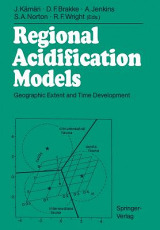 Knjiga Regional Acidification Models David F. Brakke