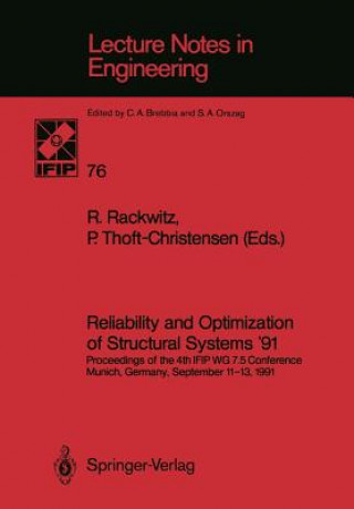 Könyv Reliability and Optimization of Structural Systems '91 Rüdiger Rackwitz