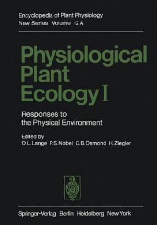 Kniha Physiological Plant Ecology I H. Ziegler