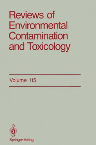 Kniha Reviews of Environmental Contamination and Toxicology David M. Whitacre