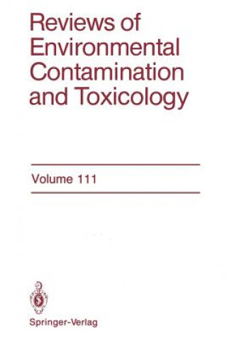 Książka Reviews of Environmental Contamination and Toxicology Dr. George W. Ware