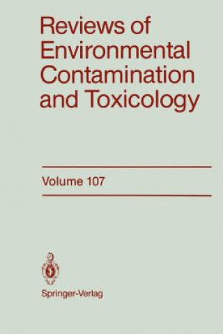 Książka Reviews of Environmental Contamination and Toxicology George W. Ware