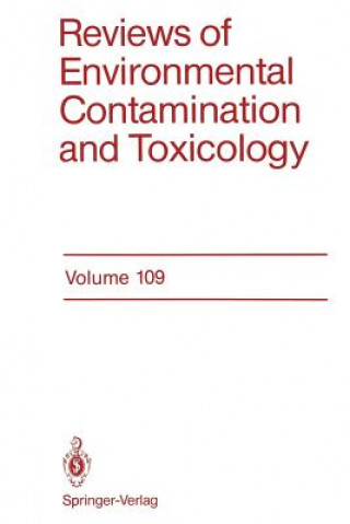 Książka Reviews of Environmental Contamination and Toxicology Dr. George W. Ware