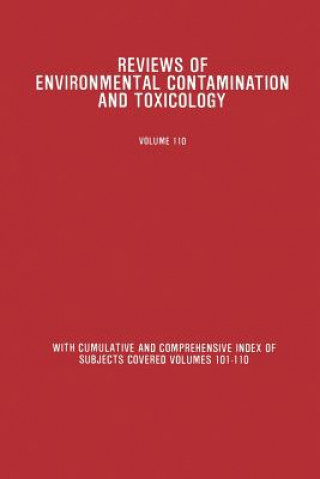 Kniha Reviews of Environmental Contamination and Toxicology Dr. George W. Ware