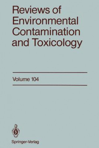 Könyv Reviews of Environmental Contamination and Toxicology George W. Ware