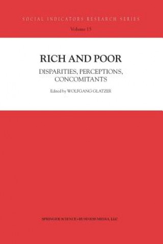 Libro Rich and Poor Wolfgang Glatzer