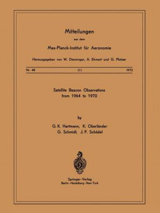 Book Satellite Beacons Observations from 1964 to 1970 J.P. Schodel