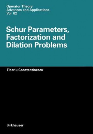 Carte Schur Parameters, Factorization and Dilation Problems T. Constantinescu