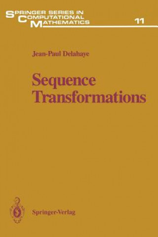 Книга Sequence Transformations Jean-Paul Delahaye