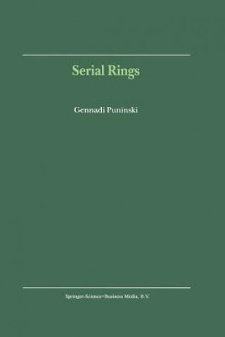 Książka Serial Rings Gennadi Puninski