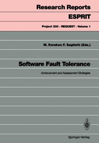 Książka Software Fault Tolerance Manfred Kersken