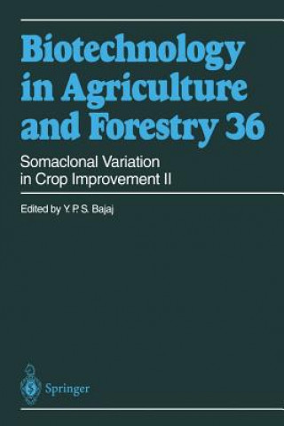 Könyv Somaclonal Variation in Crop Improvement II Professor Dr. Y. P. S. Bajaj