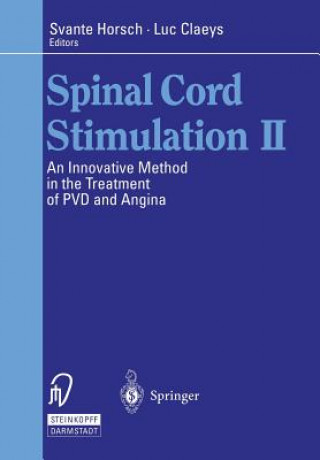 Kniha Spinal Cord Stimulation II Svante Horsch