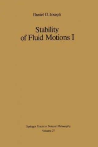 Buch Stability of Fluid Motions I Daniel D. Joseph