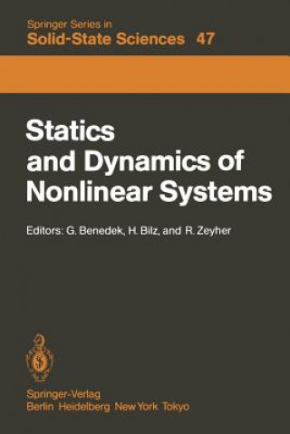 Buch Statics and Dynamics of Nonlinear Systems Giorgio Benedek