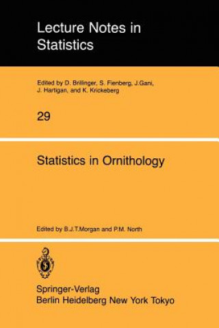 Knjiga Statistics in Ornithology Byron Morgan