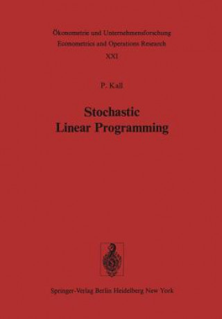 Książka Stochastic Linear Programming P. Kall