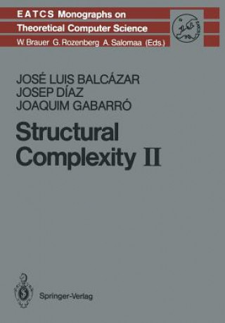 Книга Structural Complexity II Joaquim Gabarro