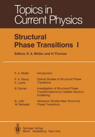 Livre Structural Phase Transitions I K. A. Müller