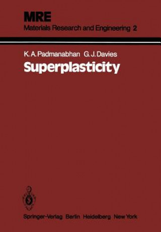 Knjiga Superplasticity G.J. Davies