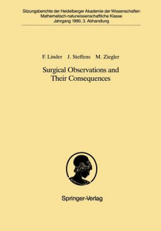 Knjiga Surgical Observations and Their Consequences Manfred Ziegler