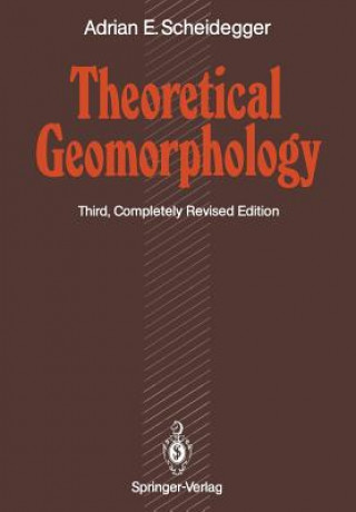 Carte Theoretical Geomorphology Adrian E. Scheidegger