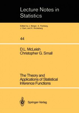 Książka Theory and Applications of Statistical Interference Functions Christopher G. Small