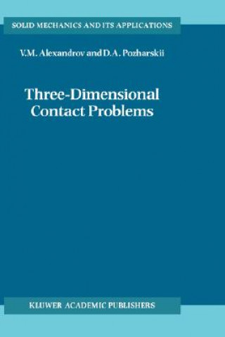 Könyv Three-Dimensional Contact Problems D.A. Pozharskii