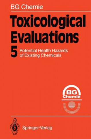 Книга Toxicological Evaluations B. G. Chemie