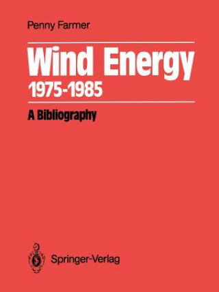 Buch Wind Energy 1975-1985 Penny Farmer