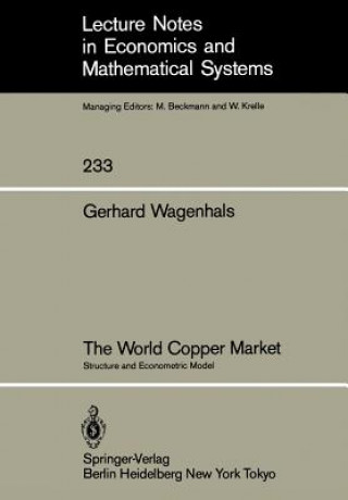 Kniha World Copper Market Gerhard Wagenhals