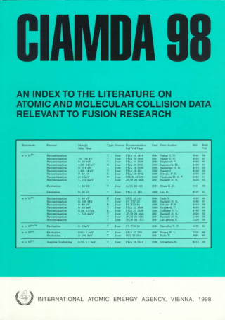 Knjiga CIAMDA '98 International Atomic Energy Agency