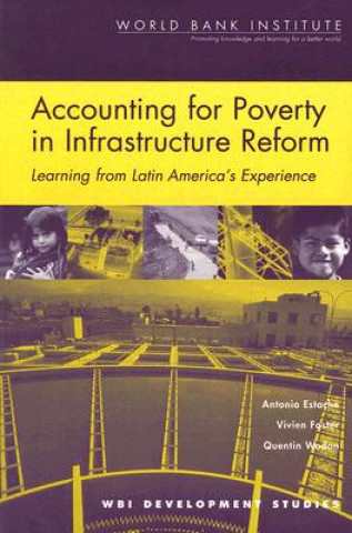 Kniha Accounting for Poverty in Infrastructure Reform Antonio Estache