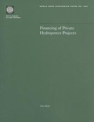 Könyv Financing of Private Hydropower Projects World Bank