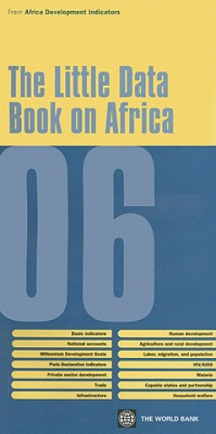 Kniha Little Data Book on Africa 2006 World Bank