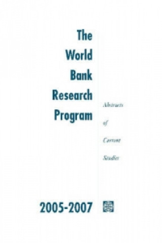 Könyv World Bank Research Program 2005-2007 World Bank