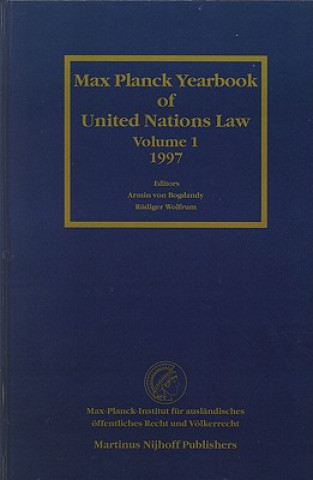 Könyv Max Planck Yearbook of United Nations Law Jochen A. Frowein