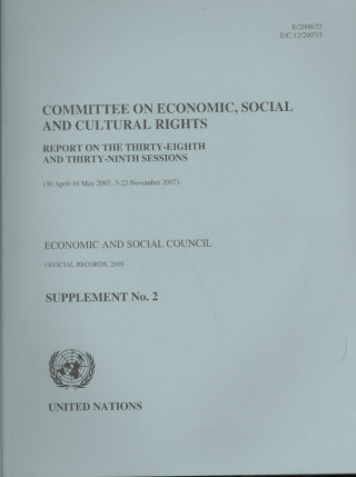 Книга Committee on Economic, Social and Cultural Rights United Nations: Economic and Social Council